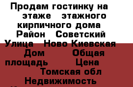 Продам гостинку на 1- этаже 4-этажного кирпичного дома. › Район ­ Советский › Улица ­ Ново-Киевская › Дом ­ 28 › Общая площадь ­ 19 › Цена ­ 650 000 - Томская обл. Недвижимость » Квартиры продажа   . Томская обл.